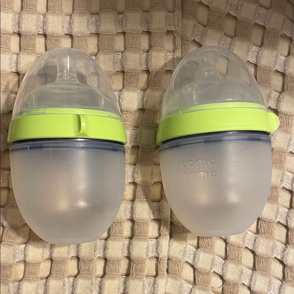 Comotomo Baby Bottle Set - Green